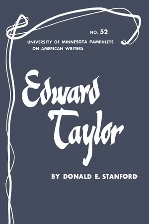 Edward Taylor - American Writers 52
