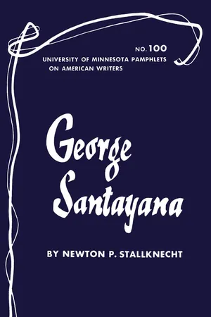 George Santayana - American Writers 100