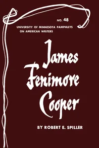 James Fenimore Cooper - American Writers 48_cover