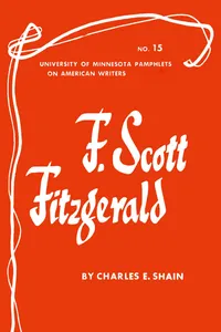 F. Scott Fitzgerald - American Writers 15_cover