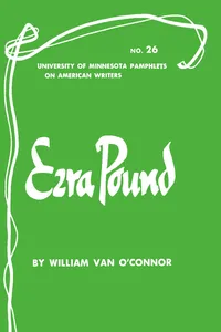 Ezra Pound - American Writers 26_cover