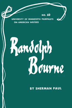 Randolph Bourne - American Writers 60