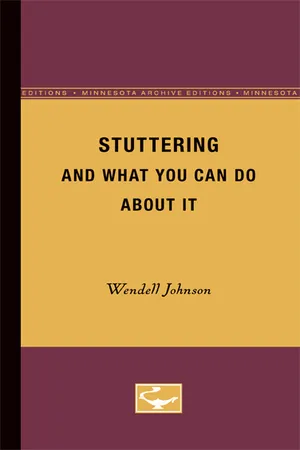 Stuttering and What you can do About it