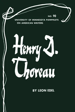 Henry D. Thoreau - American Writers 90