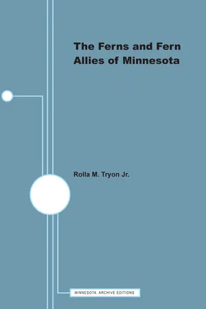 The Ferns and Fern Allies of Minnesota