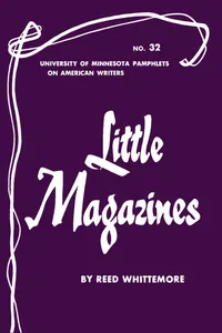 Little Magazines - American Writers 32_cover