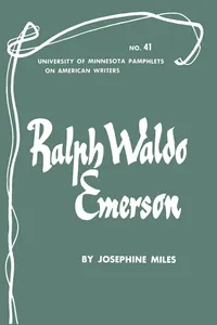 Ralph Waldo Emerson - American Writers 41_cover