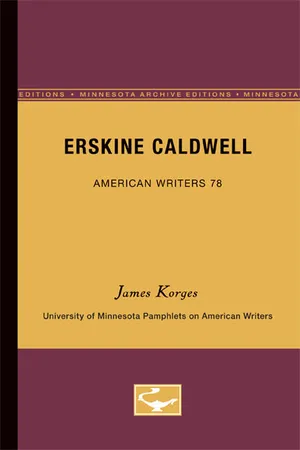 Erskine Caldwell - American Writers 78