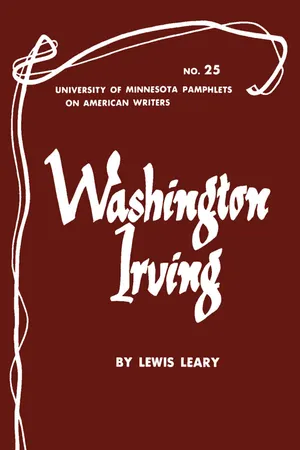 Washington Irving - American Writers 25