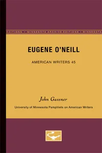 Eugene O’Neill - American Writers 45_cover