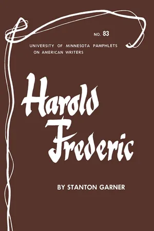 Harold Frederic - American Writers 83