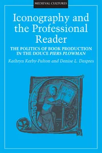 Iconography and the Professional Reader_cover