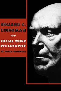Eduard C. Lindeman and Social Work Philosophy_cover
