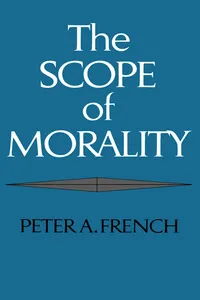 The Scope of Morality_cover