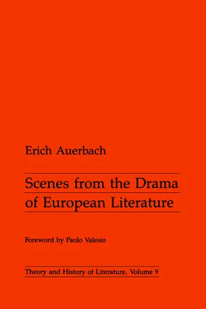 Scenes from the Drama of European Literature