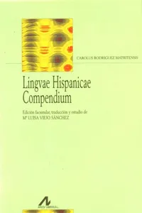 Lingvae Hispanicae Compendium_cover