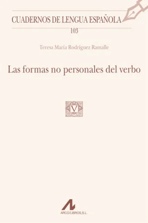 Las formas no personales del verbo