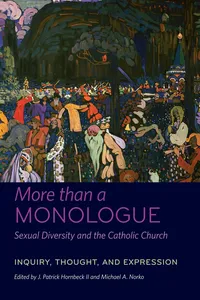 More than a Monologue: Sexual Diversity and the Catholic Church_cover