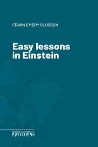 Easy lessons in Einstein_cover