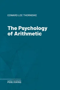 The Psychology of Arithmetic_cover