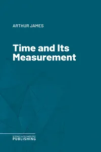 Time and Its Measurement_cover