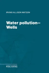 Water pollution—Wells_cover