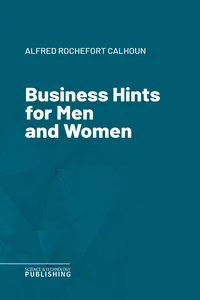 Business Hints for Men and Women_cover