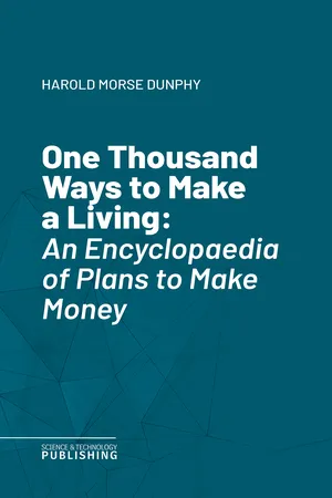 One Thousand Ways to Make a Living