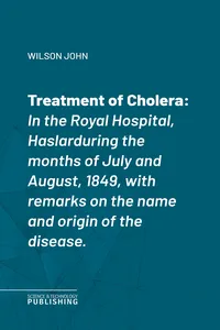 Treatment of Cholera_cover