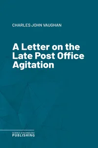 A Letter on the Late Post Office Agitation_cover