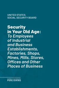 Security in Your Old Age_cover