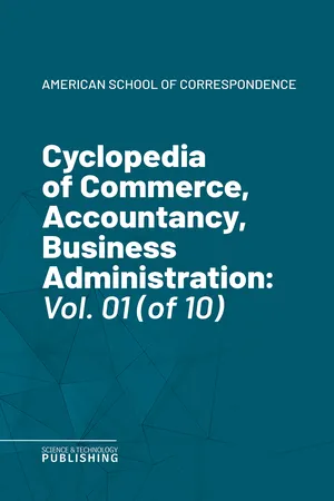 Cyclopedia of Commerce, Accountancy, Business Administration