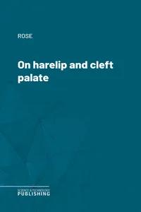 On harelip and cleft palate_cover