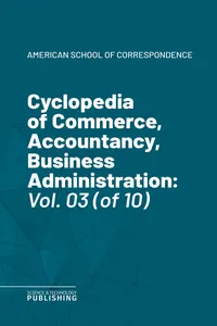 Cyclopedia of Commerce, Accountancy, Business Administration_cover