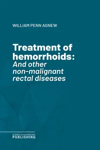 Treatment of hemorrhoids_cover