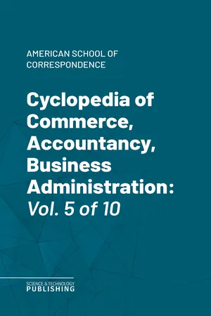 Cyclopedia of Commerce, Accountancy, Business Administration