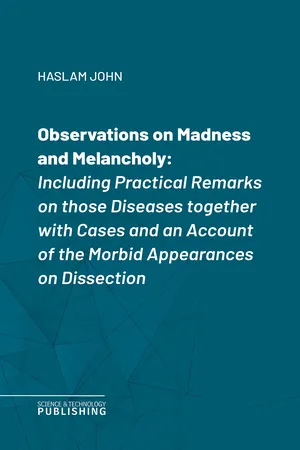 Observations on Madness and Melancholy