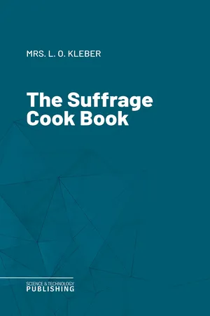The Suffrage Cook Book