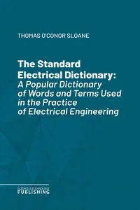 The Standard Electrical Dictionary_cover