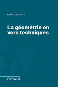 La géométrie en vers techniques_cover
