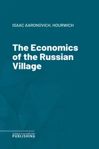 The Economics of the Russian Village_cover