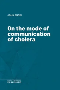 On the mode of communication of cholera_cover