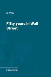 Fifty years in Wall Street_cover