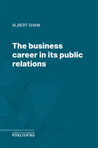 The business career in its public relations_cover