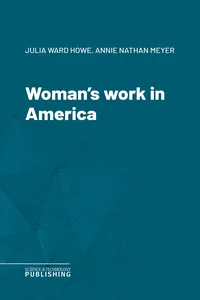 Woman's work in America_cover