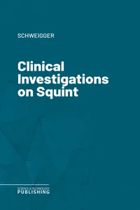 Clinical Investigations on Squint_cover