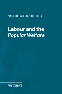 Labour and the Popular Welfare_cover