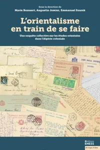 L’orientalisme en train de se faire_cover