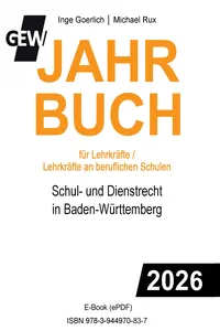 GEW Jahrbuch 2026_cover