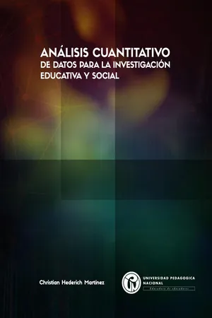 Análisis cuantitativo de datos para la investigación educativa y social